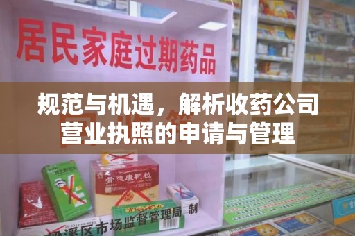 佛山规范与机遇，解析收药公司营业执照的申请与管理